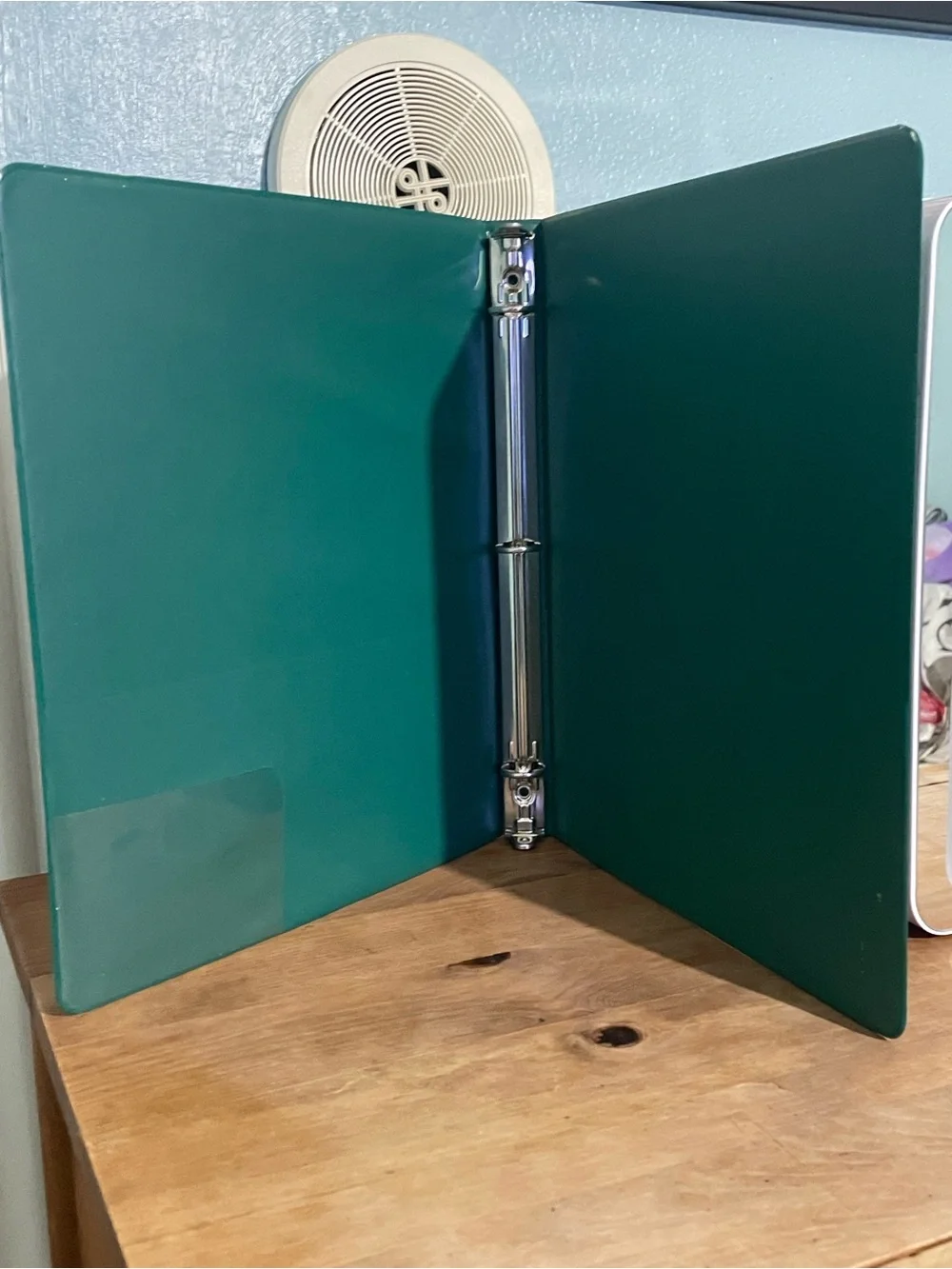 Shades Of Green Binder - Green